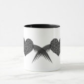 Gothic Winged Liebe Tasse (Zentrum)