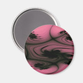 Gothic Wirbel Magnet (Vorderseite/Rückseite)