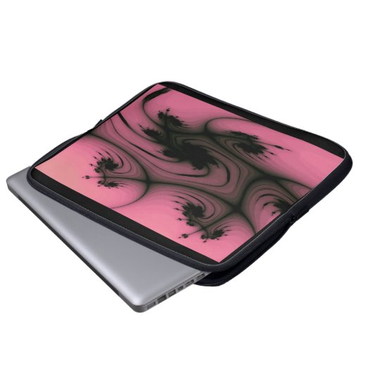 Gothic Wirbel Notebook-Tasche Laptopschutzhülle (Vorne Knopf)