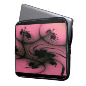 Gothic Wirbel Notebook-Tasche Laptopschutzhülle (Vorderseite Links)