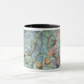 Gothic Witch Ghost Halloween-Tasse Tasse (Zentrum)