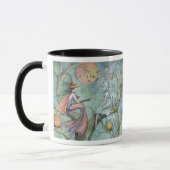 Gothic Witch Ghost Halloween-Tasse Tasse (Links)