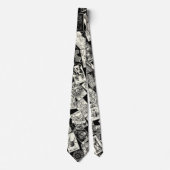 Gothic Witchcraft Tarot Cards Magician Neck Tie Krawatte (Vorderseite)