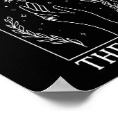 Gothic Witchy Bride Coven Tarot Matching Bachelore Poster (Ecke)