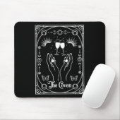 Gothic Witchy Coven Bride Tarot Halloween Bachelor Mousepad (Mit Mouse)