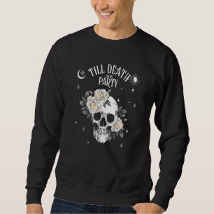 Gothic Witchy Tarot Celestial Bachelorette Matchin Sweatshirt