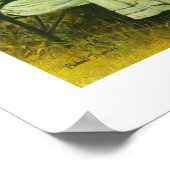 Gothic Wolf Child Fine Art Print Poster (Ecke)