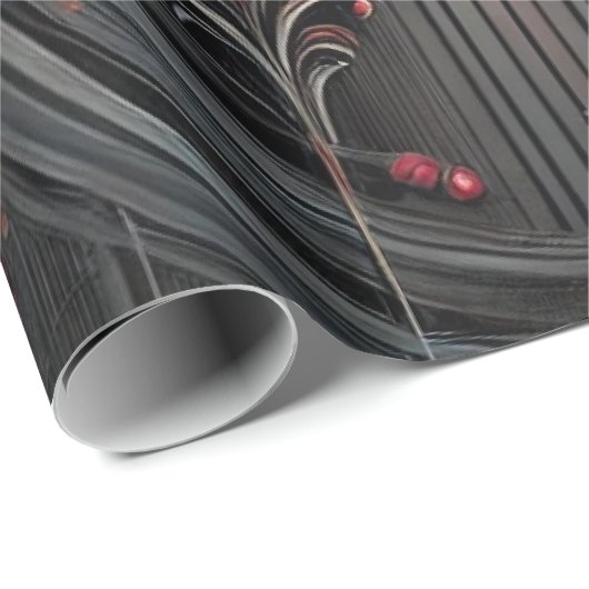 Gothic Wrapping Paper Geschenkpapier (Rolleneckpunkt)