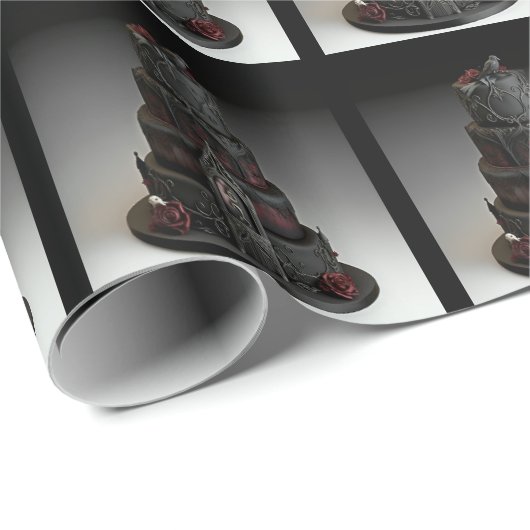 Gothic Wrapping Paper Geschenkpapier (Rolleneckpunkt)