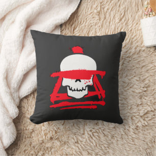 Gothic-Wurfkissen Skull Warrior Kissen