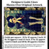 Gothic Young Woman Portrait, florales DQ5R Decoupa Seidenpapier