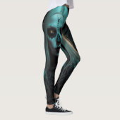 Gothic Zombie Dark Elegance Leggings (Rechts)