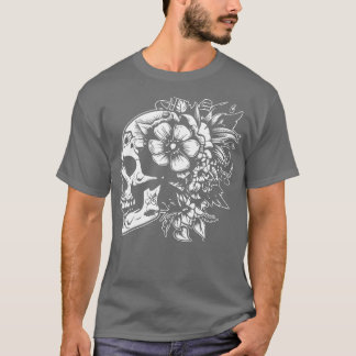 gothicale Blume T-Shirt