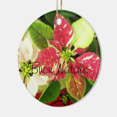 GothicChicz Buon Natale Verzierung Keramikornament (Links)