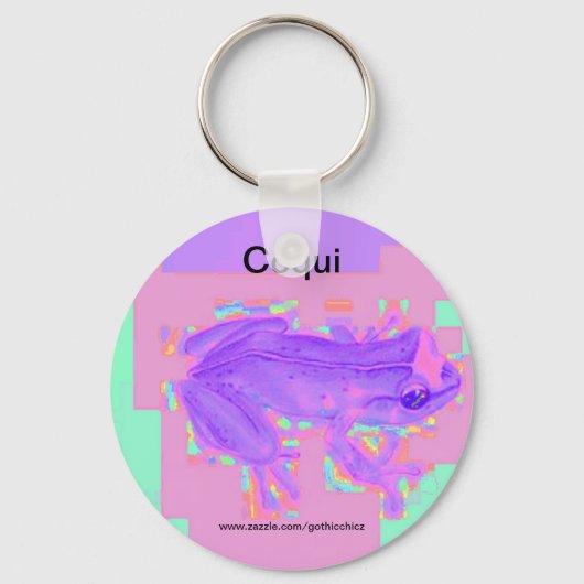 GothicChicz Coqui Schlüsselanhänger (Vorderseite)