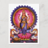 GothicChicz Lakshmi Postcard Postkarte (Vorderseite)