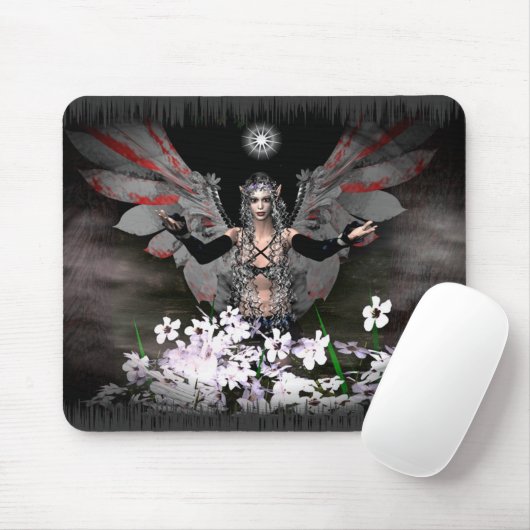 Gothick Fee Mousepad (Mit Mouse)