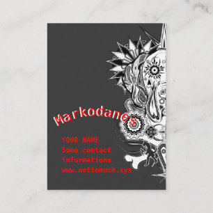 Gothik Great Danes Businesscards Visitenkarte
