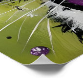 Gothik-Katze Poster (Ecke)