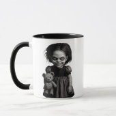 Gothique-Hanée-Puppe Tasse (Links)