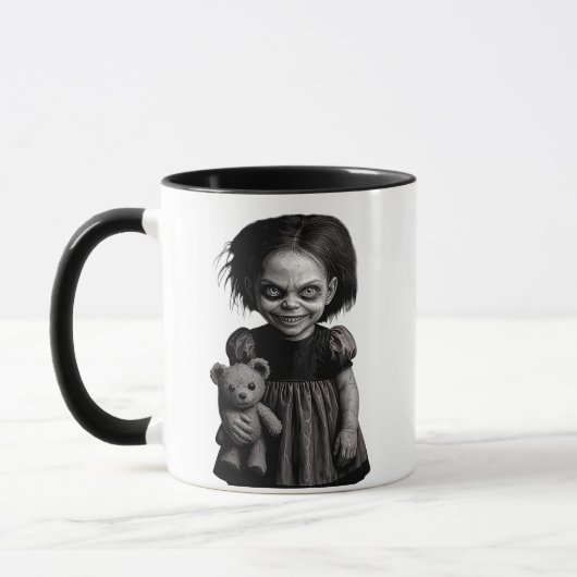 Gothique-Hanée-Puppe Tasse (Links)