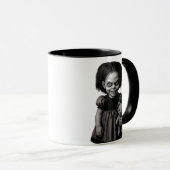 Gothique-Hanée-Puppe Tasse (VorderseiteRechts)
