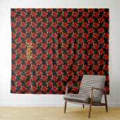 Gothisch Floral Wandteppich (Beispiel (Horizontal))