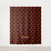 Gothisch Floral Wandteppich (Vorderseite)