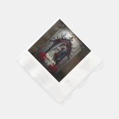Gothische ewige Liebe  Serviette (Ecke)