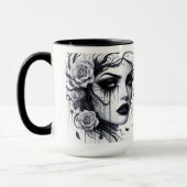 Gothische Frau Tasse (Links)