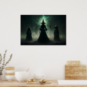 Gothische Hexen Poster (Küche)