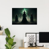 Gothische Hexen Poster (Heimbüro)