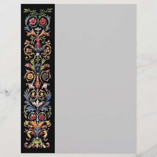 Gothische illuminierte Kunst Leerer Flyer (Vorne)
