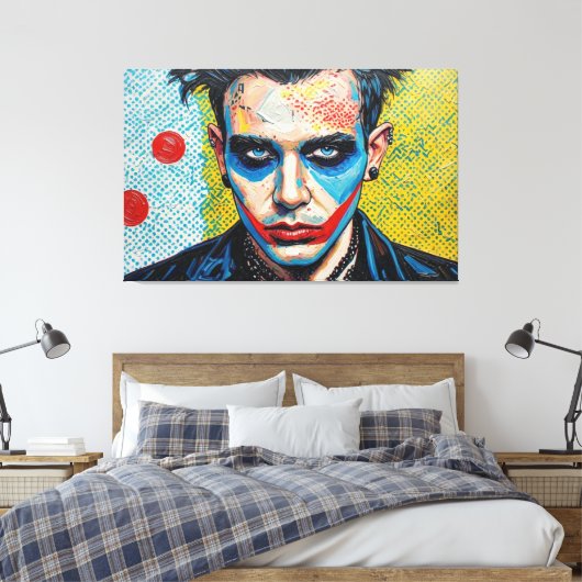 GOTHISCHE ÖDNIS 16 LEINWANDDRUCK (Insitu (Schlafzimmer))