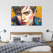 GOTHISCHE ÖDNIS 4 LEINWANDDRUCK (Insitu (Schlafzimmer))