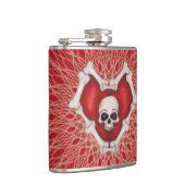 Gothische Schädelknochen auf den Spinnen des Roten Flachmann (Rechts)