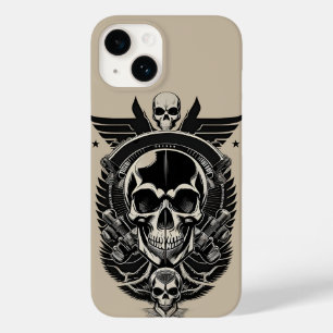 Gothische Schädelkunst mit aufwendigen Details Case-Mate iPhone 14 Hülle