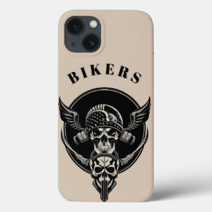 Gothische Schädelkunst mit aufwendigen Details Case-Mate iPhone Hülle