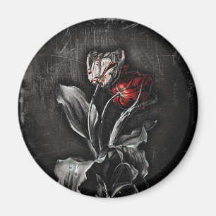 Gothische Tulpen Magnet