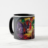 Gothische Wächter des Tores Tasse (Vorderseite Links)