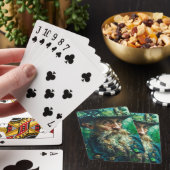 Gothischer Leprechaun Spielkarten (In Situ)