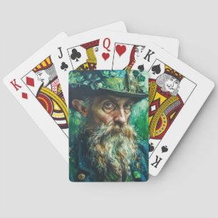 Gothischer Leprechaun Spielkarten