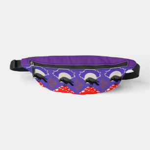 Gothischer Mystik-Rabe Bauchtasche