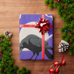 Gothischer Mystik-Rabe Geschenkpapier