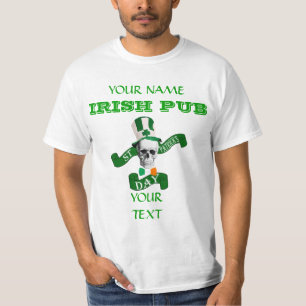Gothischer Schädel St Patrick T-Shirt