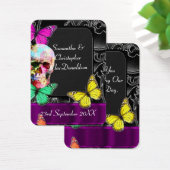 Gothischer Schädel und schwarze Gastgeschenk Hochz (Schreibtisch)