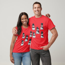 Gothischer Schneemann  T-Shirt