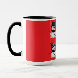 Gothischer Schneemann Tasse