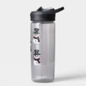 Gothischer Schneemann Trinkflasche (Links)