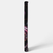 GOTHISCHER SCHWARZ MIT DUNKEN LILA PUMPKINEN SAMSUNG GALAXY HÜLLE (Linke Seite)